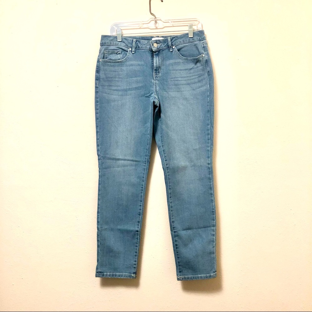 Jessica Simpson Rolled Cropped Skinny Jeans